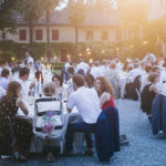 allestimento matrimonio all'aperto